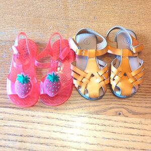 Toddler size six sandals